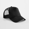 Kids' cap - MOD. B640B:Black, Front & peak, Black, One Size